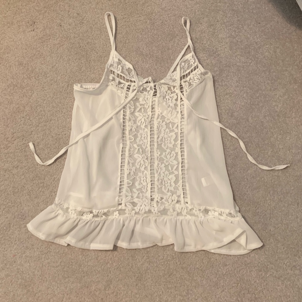 White tank top
